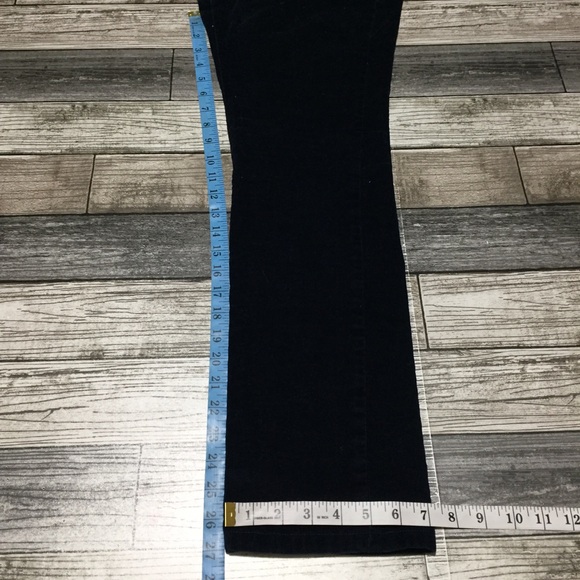 Jag Jeans Mid Rise Straight Leg Corduroy Pants Women’s 4P Navy Blue (Inseam 27) - Picture 2 of 10